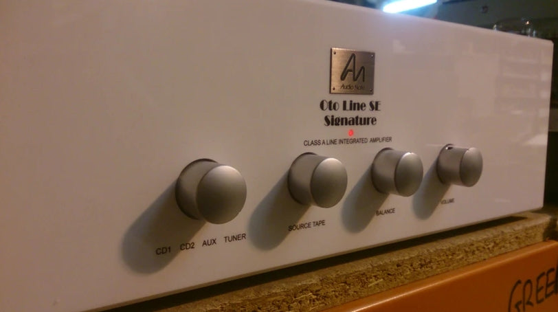 Audio Note OTO SE Silver Signature Integrated Amplifier