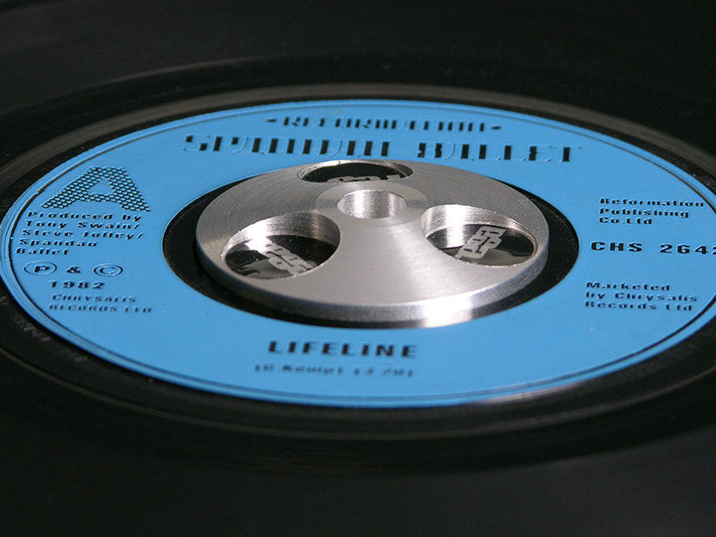 Rega 45 RPM Record Adaptor 7" Single Centre/Insert "Spider"